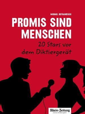 cover image of Promis sind Menschen – 20 Stars vor dem Diktiergerät